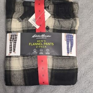 Eddie Bauer Men's Flannel Pants 2-Pack